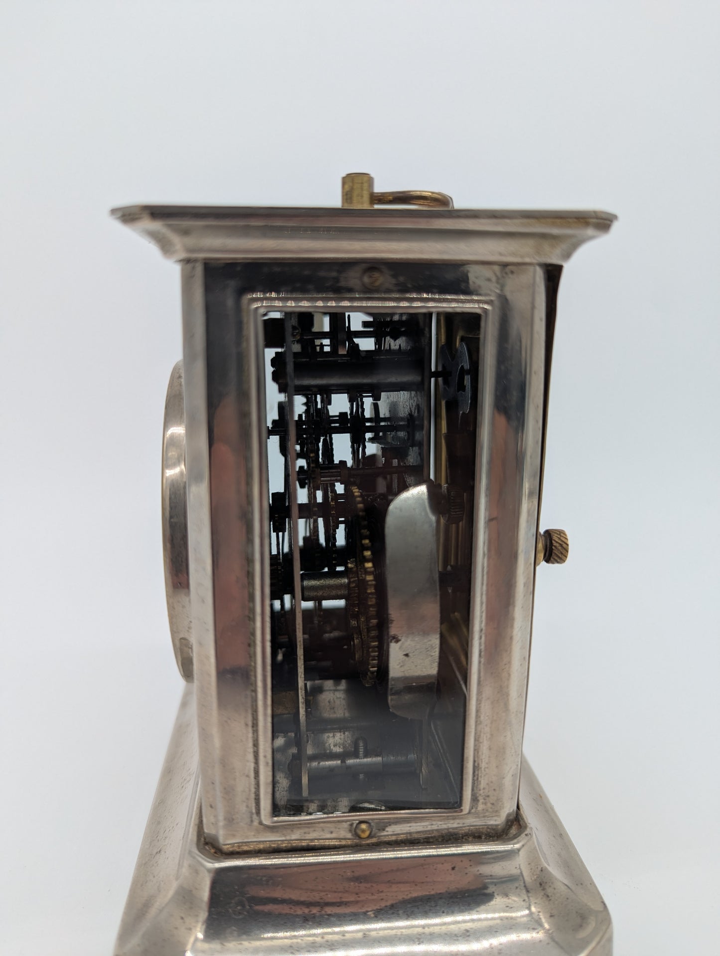 Junghans Tischuhr Kaminuhr mit Wecker Funktion Antik Mechanisches Uhrwerk