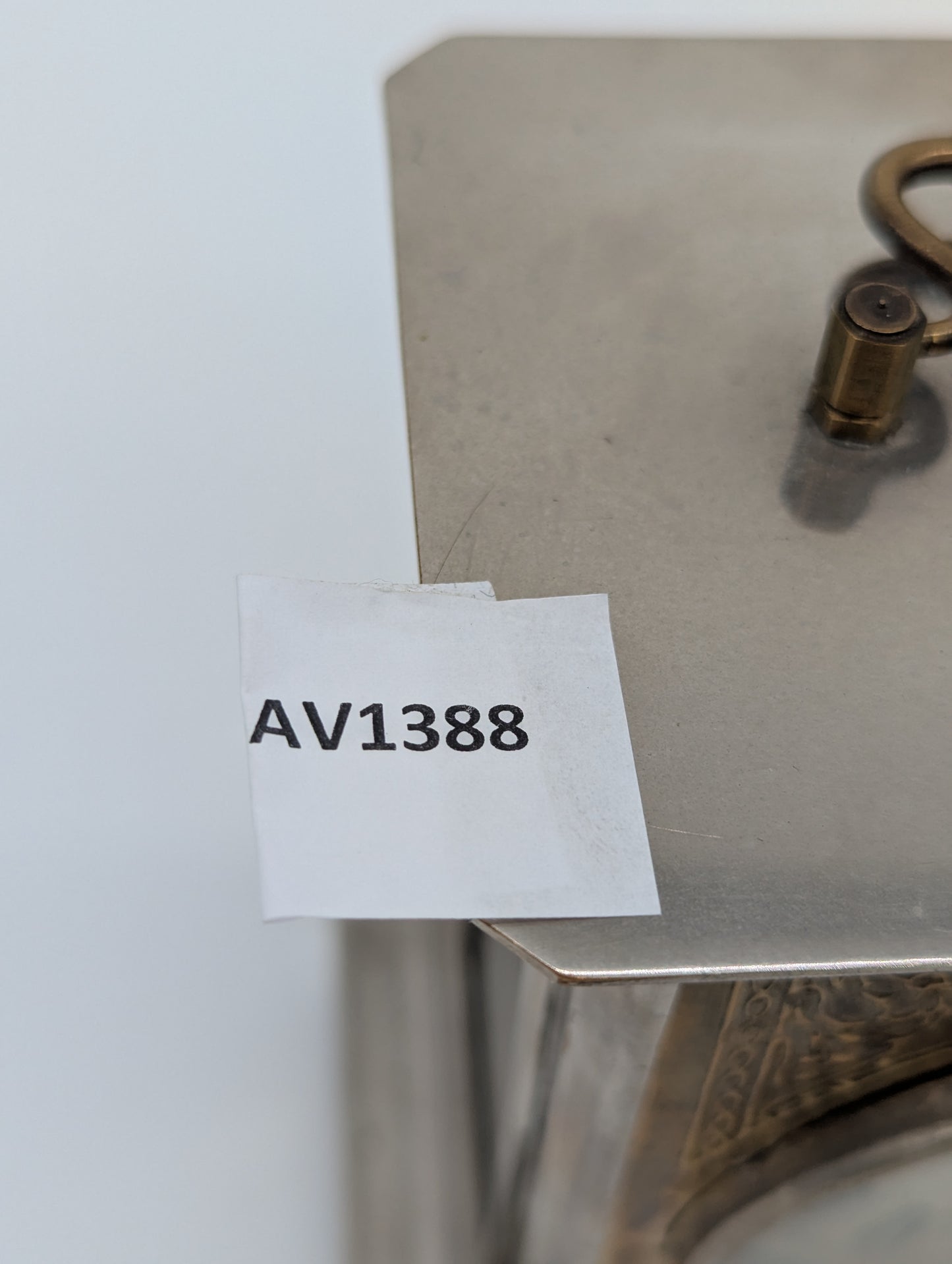 Junghans Tischuhr Kaminuhr mit Wecker Funktion Antik Mechanisches Uhrwerk