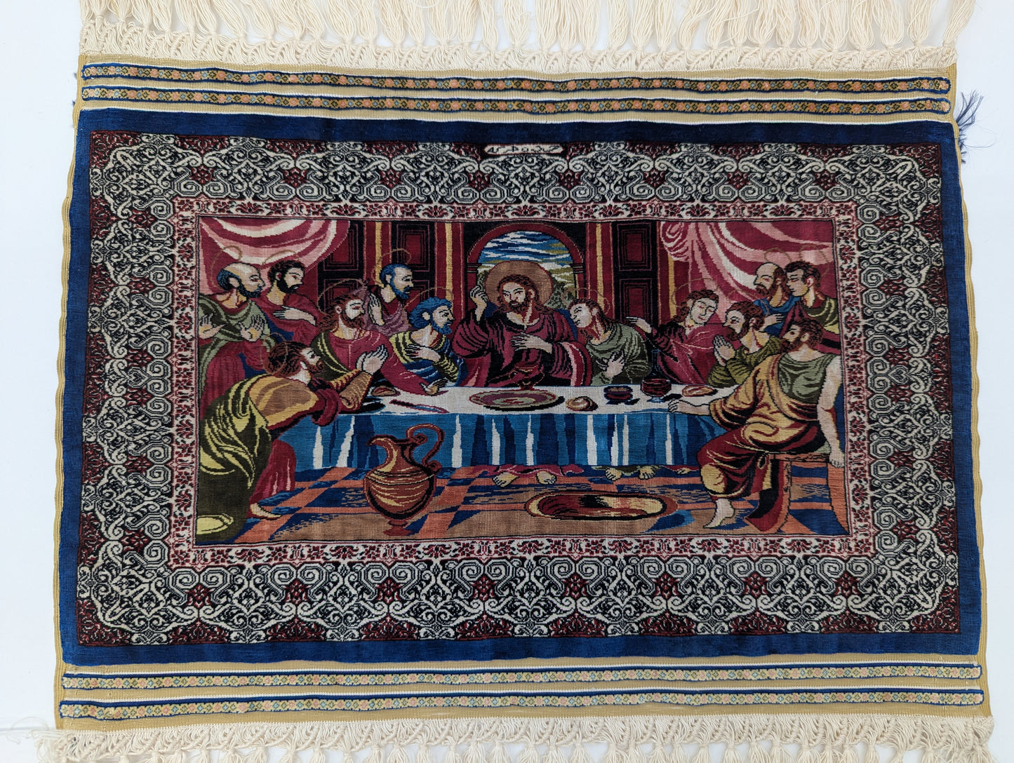 Hereke Seidenteppich Orientteppich Orhan Haliçilik 36 × 24 cm 4 Mio Knoten 20x20