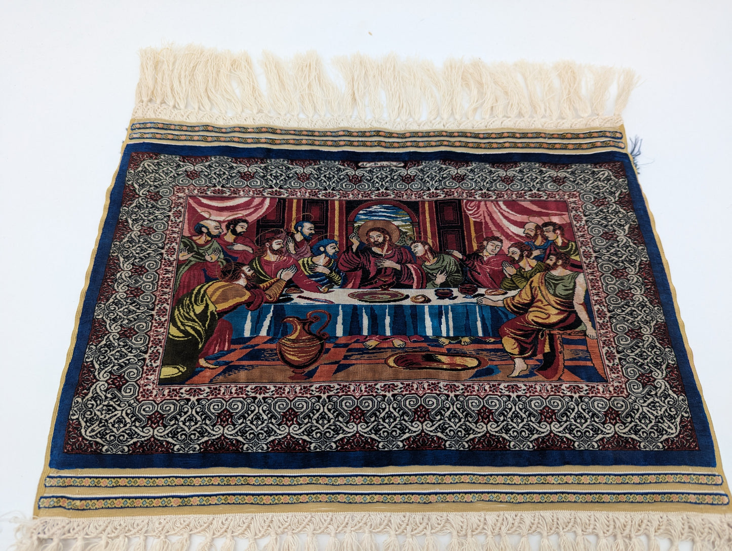 Hereke Seidenteppich Orientteppich Orhan Haliçilik 36 × 24 cm 4 Mio Knoten 20x20