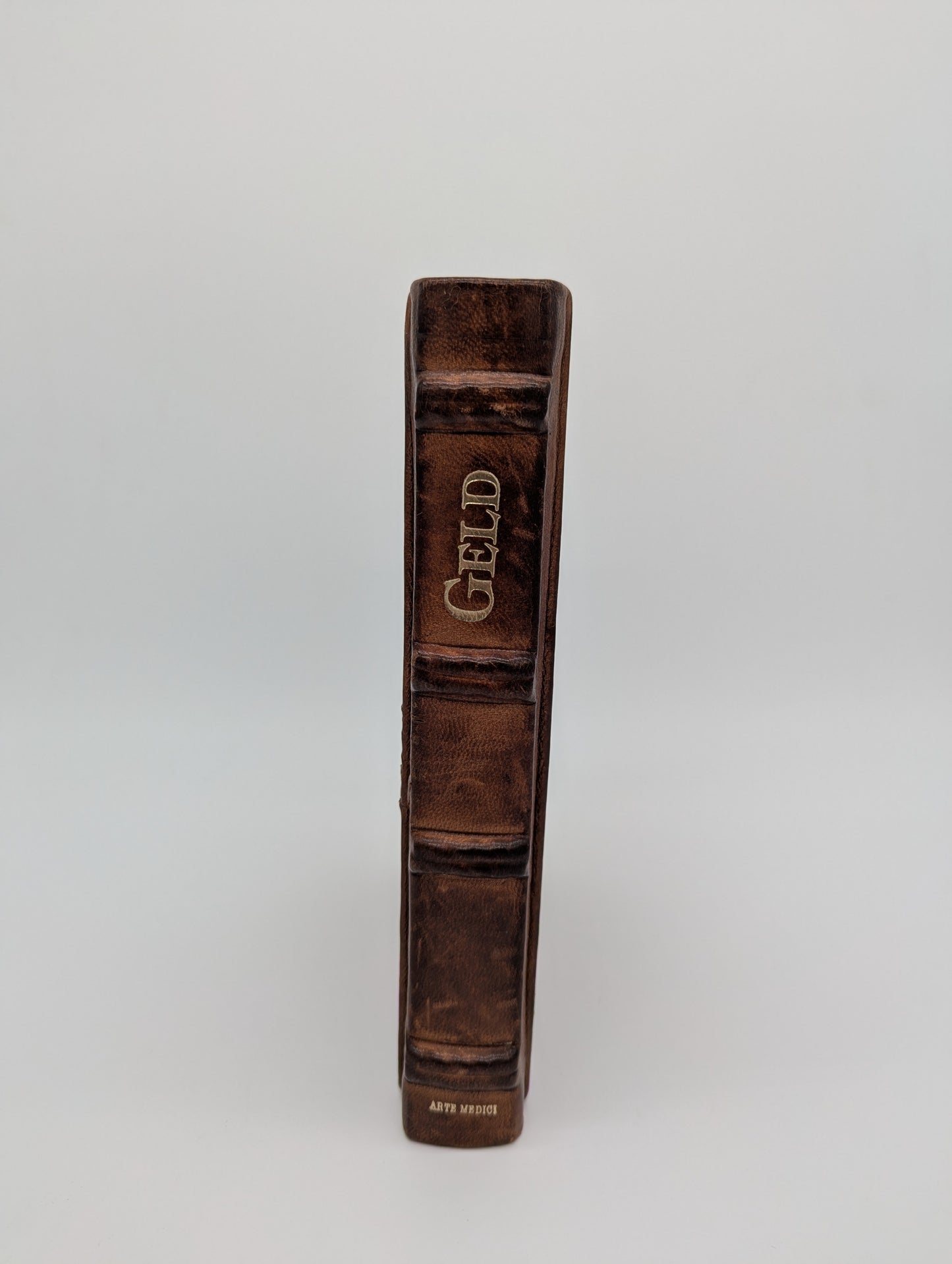 Buch Geld Aphorismen & Zitate Vintage Lederband