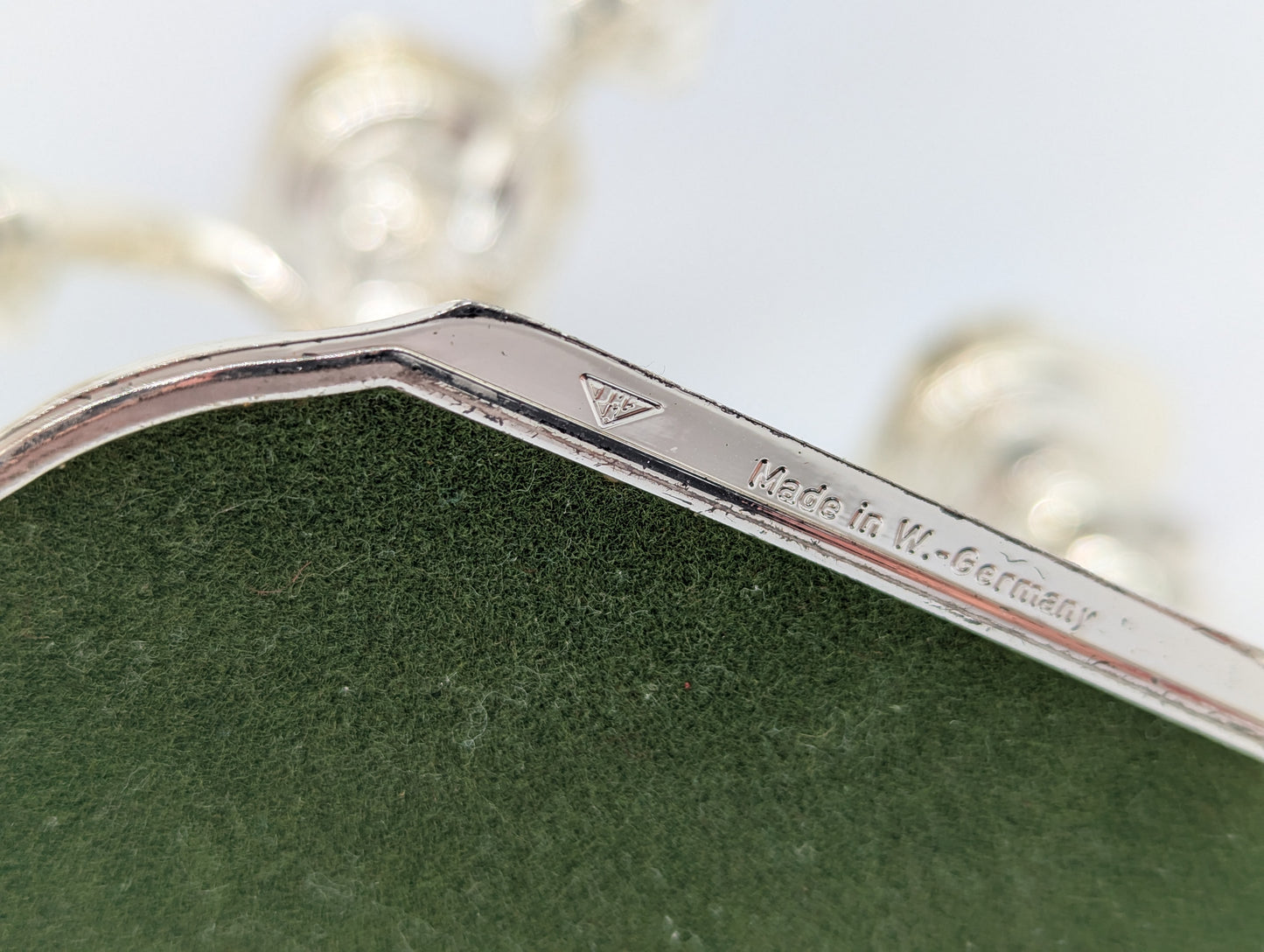 Kerzenhalter Kerzenständer versilbert 5-Flammig Vintage West Deutschland