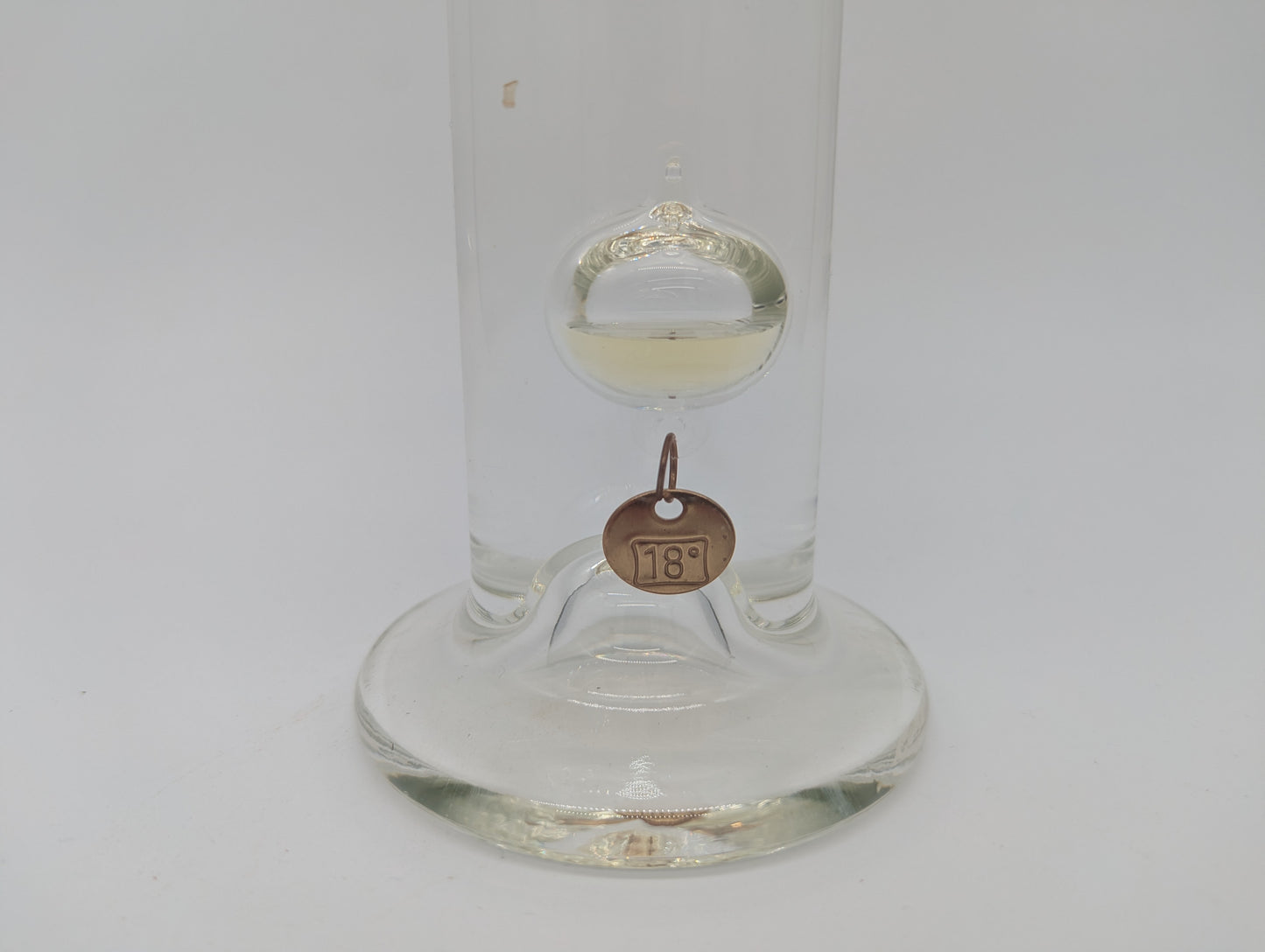 Galileo-Thermometer 3er Set aus Mundgeblasenem Glas Vintage Deko