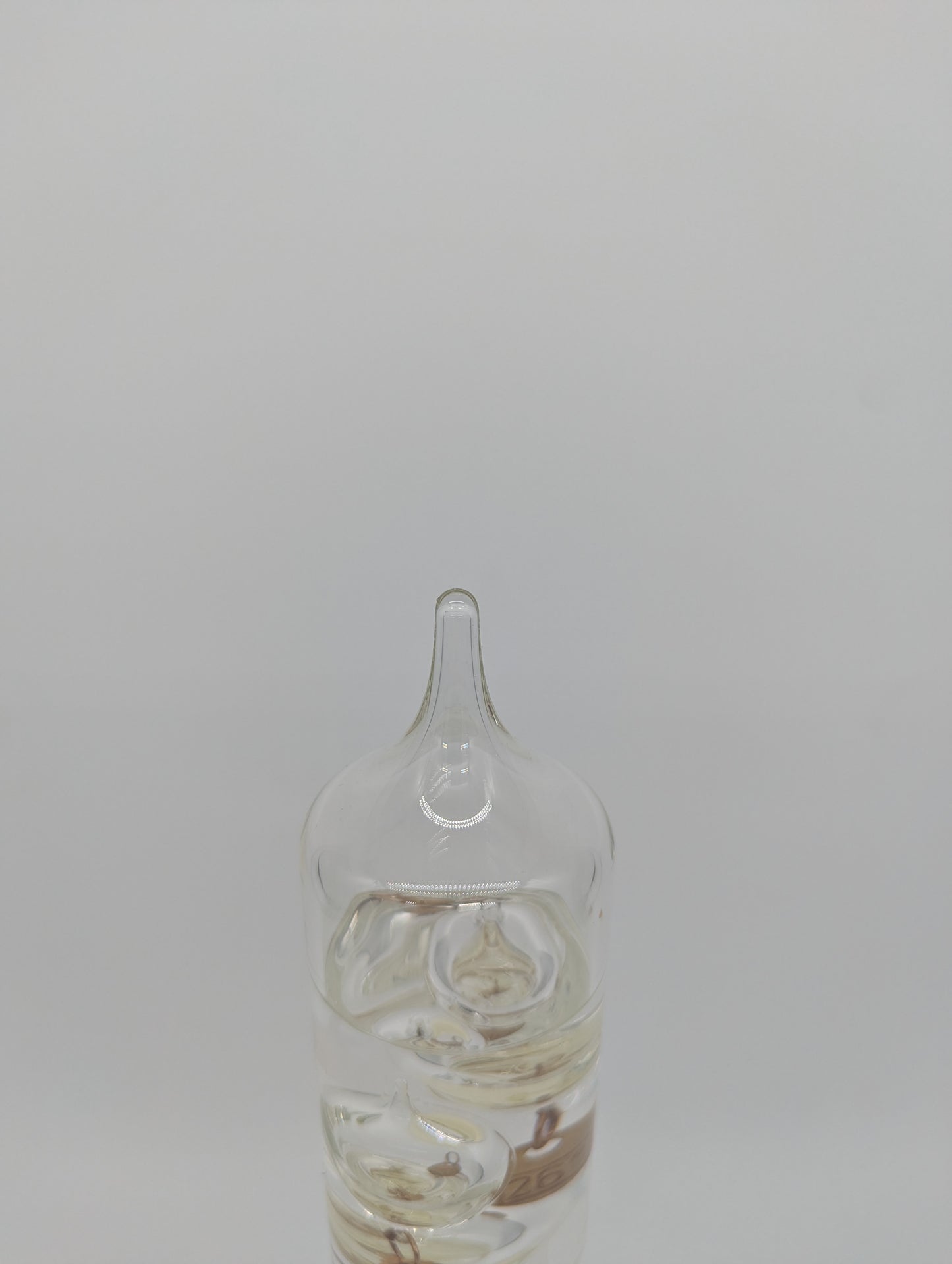 Galileo-Thermometer 3er Set aus Mundgeblasenem Glas Vintage Deko