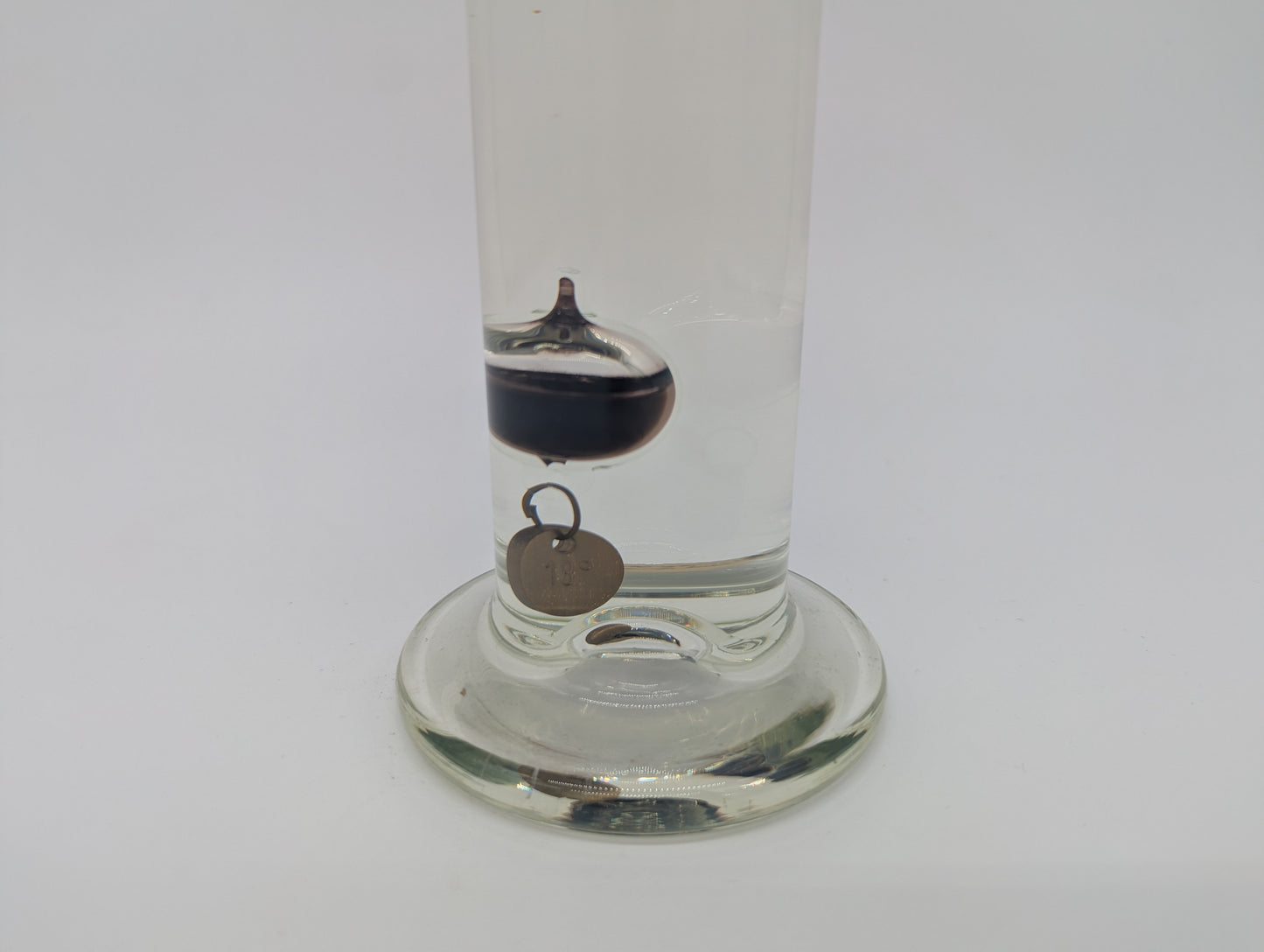 Galileo-Thermometer 3er Set aus Mundgeblasenem Glas Vintage Deko