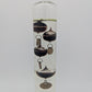 Galileo-Thermometer 3er Set aus Mundgeblasenem Glas Vintage Deko