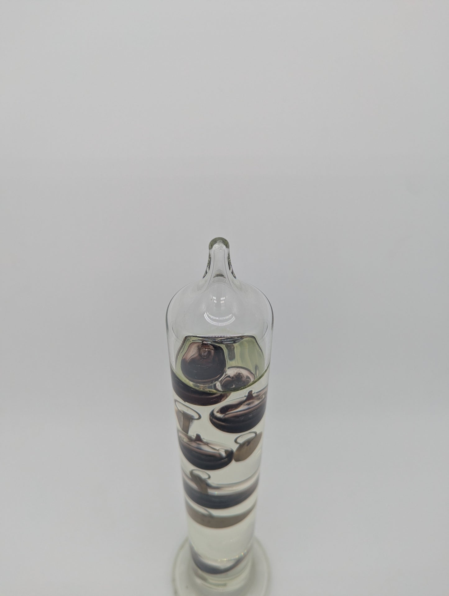 Galileo-Thermometer 3er Set aus Mundgeblasenem Glas Vintage Deko