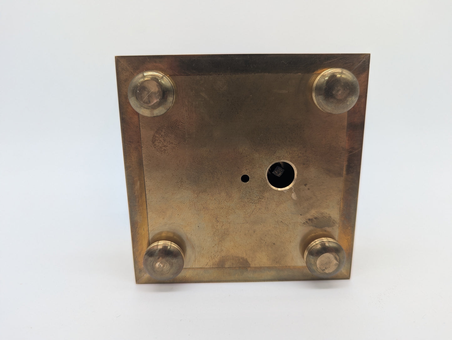 Tellurium Planetarium aus Messing unter Glasdom Astronomie