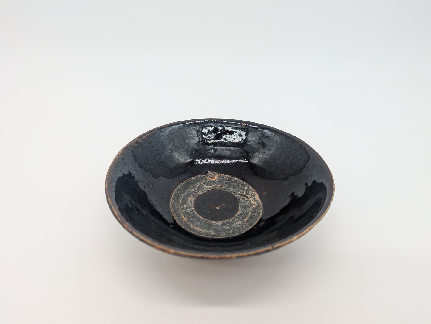 Keramik Schalen Set Handgefertigt mit Schwarzbrauner Glasur