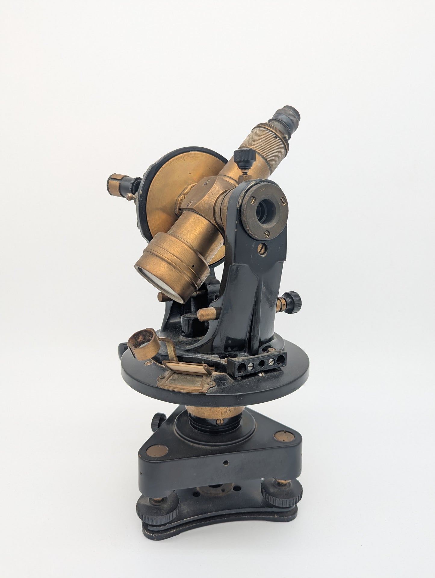 Theodolit Vintage Vermessungsgerät Messinstrument datiert 1953