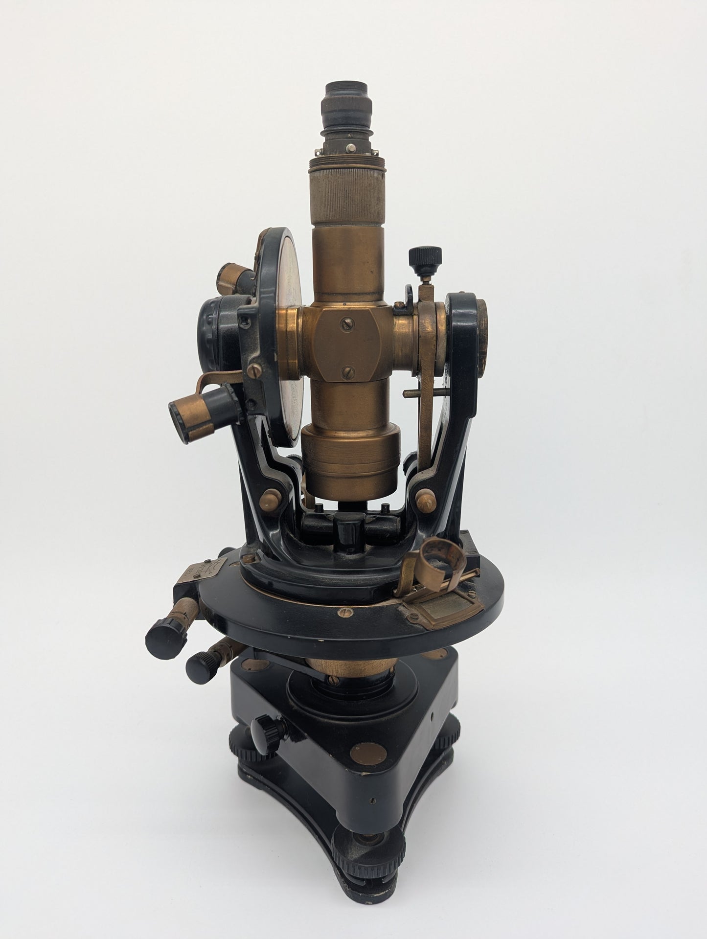 Theodolit Vintage Vermessungsgerät Messinstrument datiert 1953