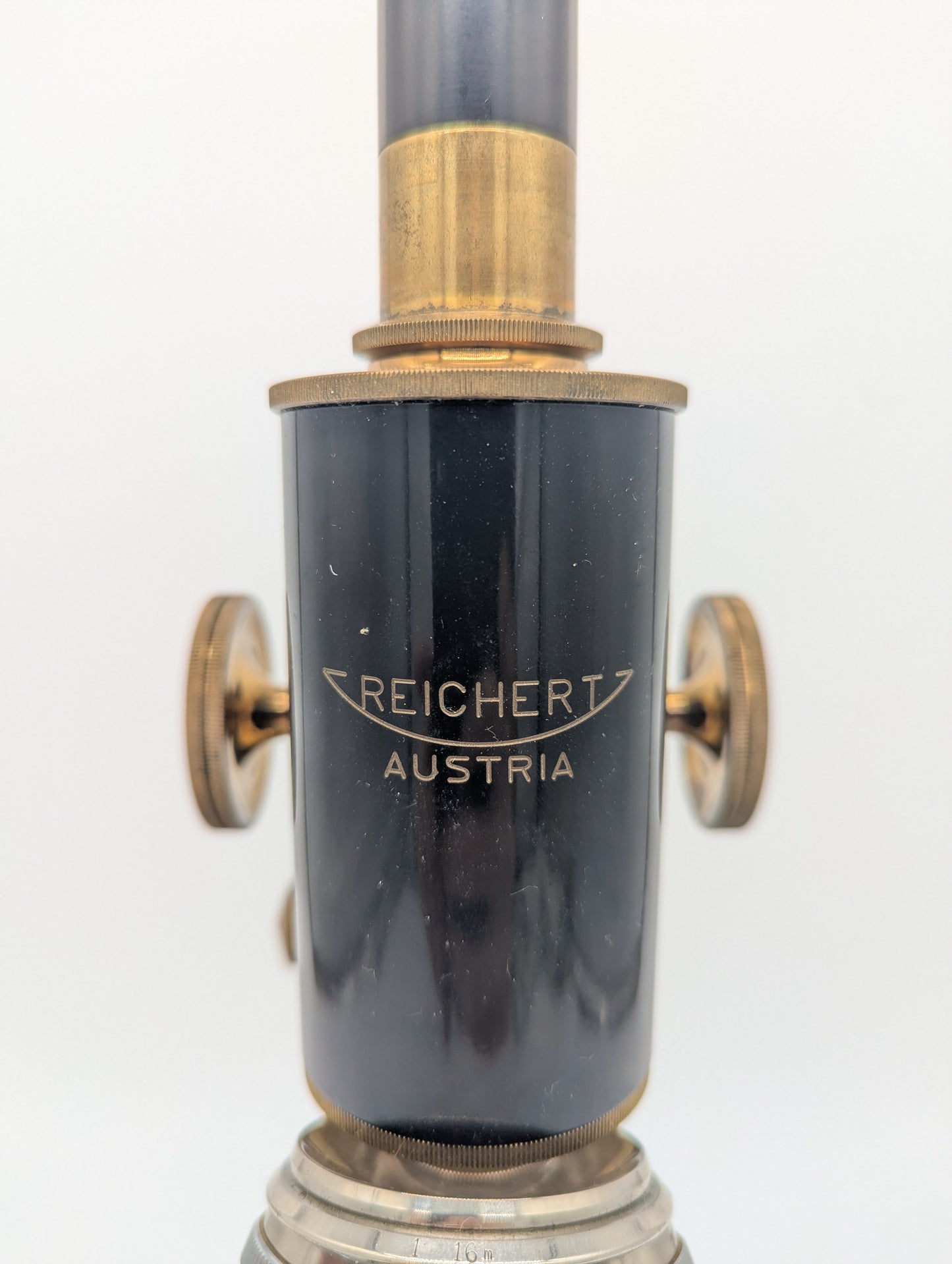 Mikroskop Reichert Austria #96579 Antik um 1900 Optik