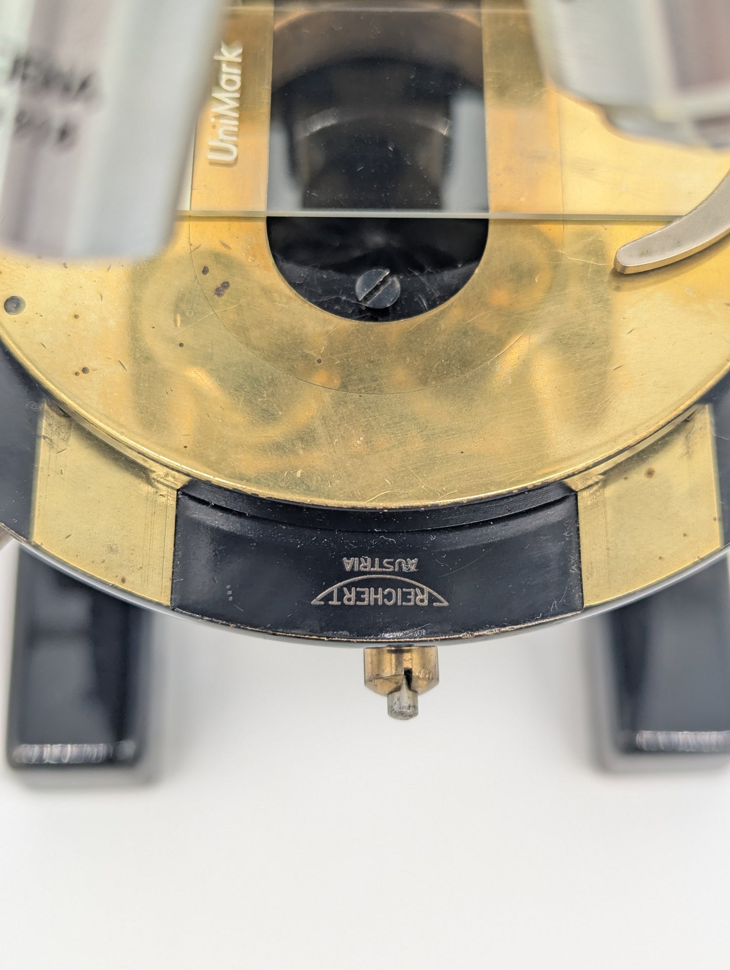 Mikroskop Reichert Austria #96579 Antik um 1900 Optik