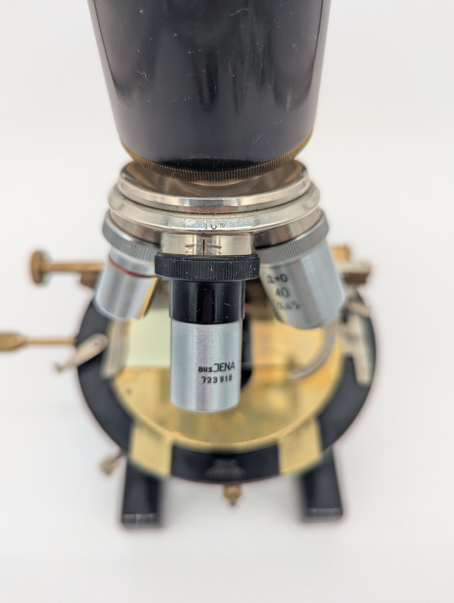 Mikroskop Reichert Austria #96579 Antik um 1900 Optik