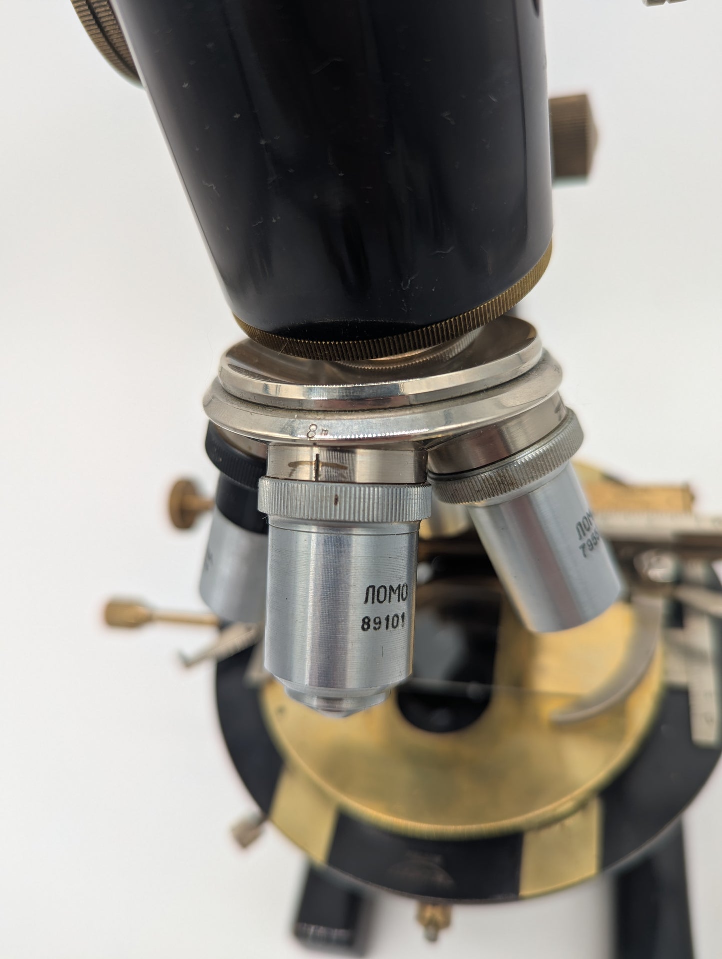 Mikroskop Reichert Austria #96579 Antik um 1900 Optik