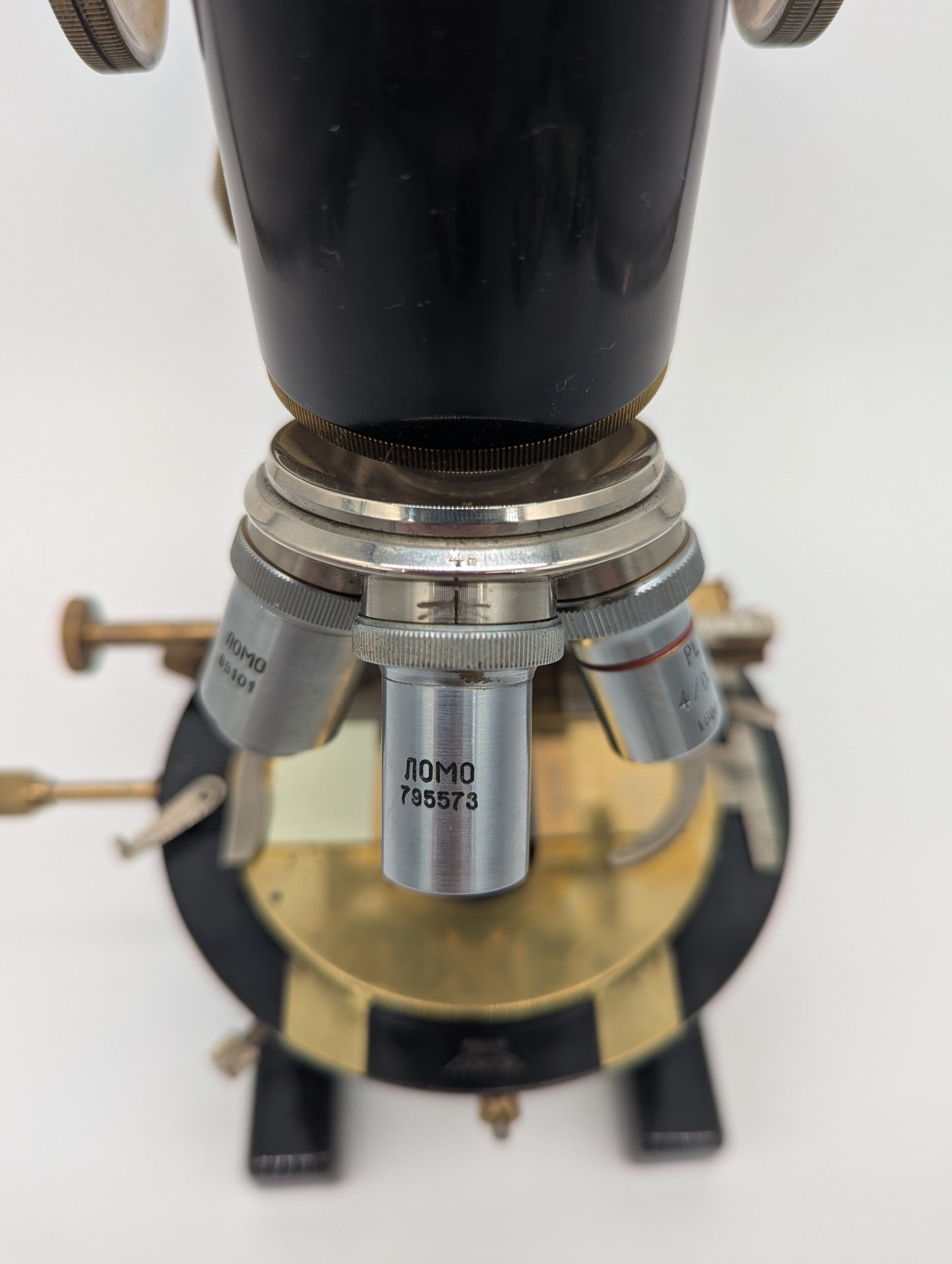 Mikroskop Reichert Austria #96579 Antik um 1900 Optik