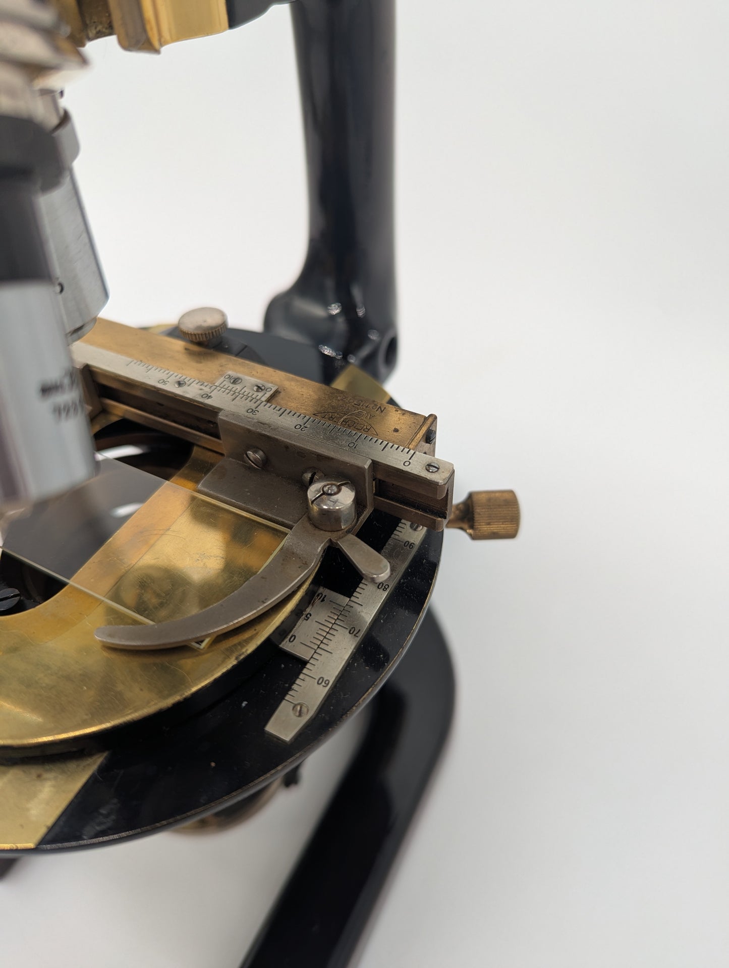 Mikroskop Reichert Austria #96579 Antik um 1900 Optik