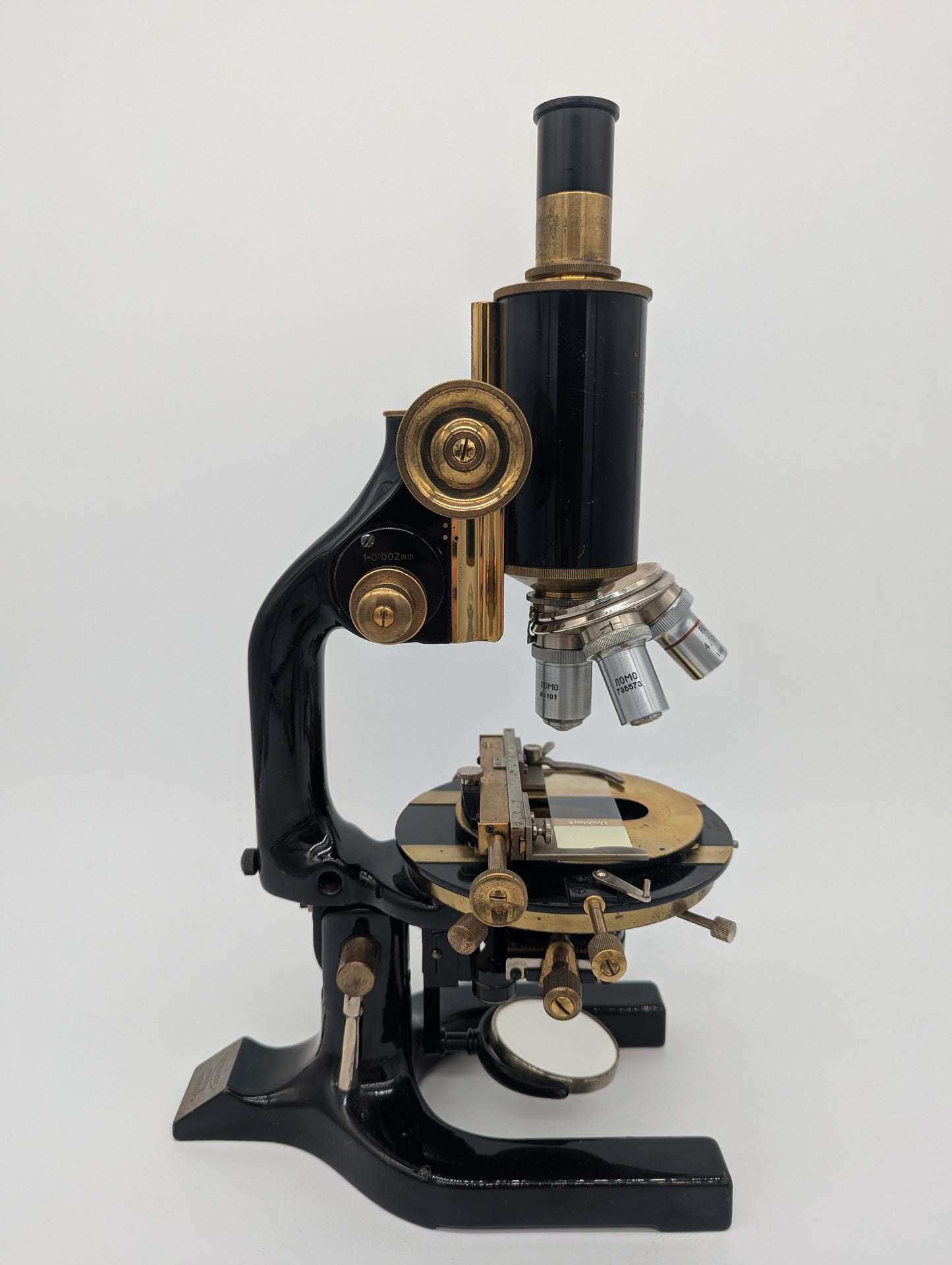 Mikroskop Reichert Austria #96579 Antik um 1900 Optik