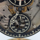 Stoppuhr Uhr offenes Chronographenwerk Mechanische Skelett Uhr Vintage