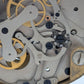 Stoppuhr Uhr offenes Chronographenwerk Mechanische Skelett Uhr Vintage