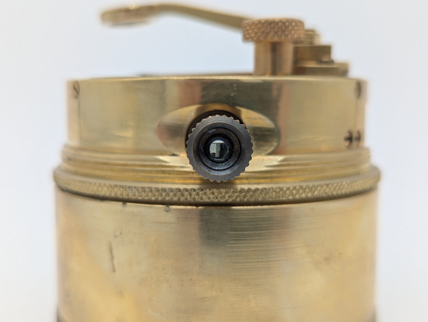 Taschensextant Sextant Marineinstrument Kompaktes Messgerät aus Messing