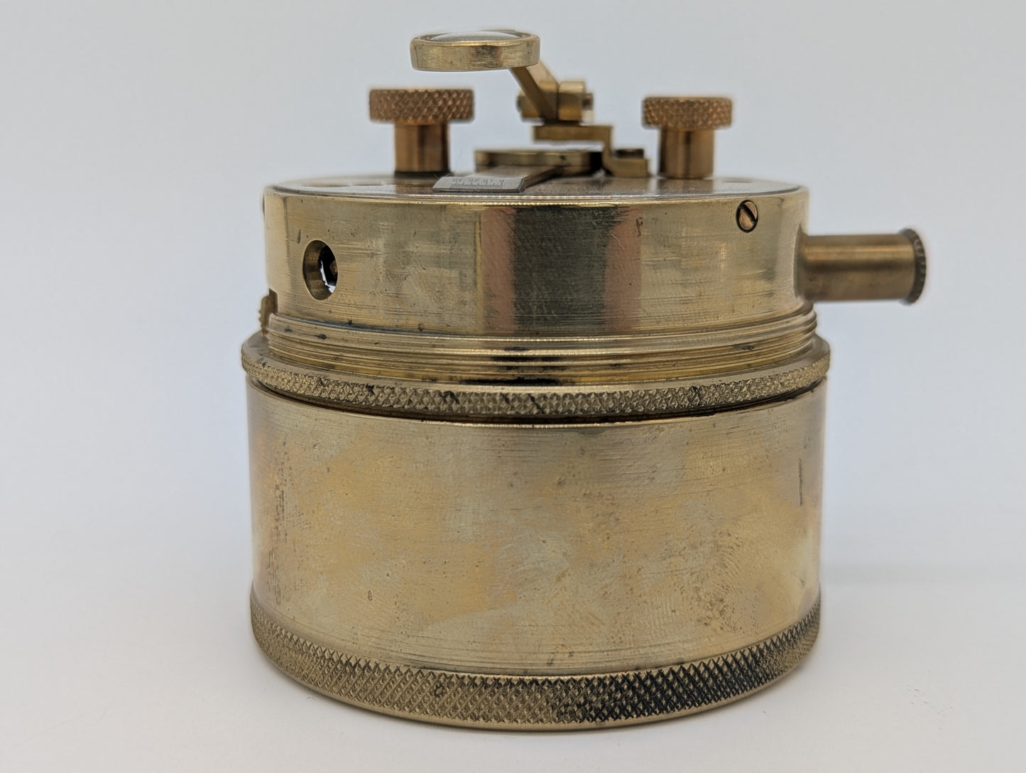 Taschensextant Sextant Marineinstrument Kompaktes Messgerät aus Messing