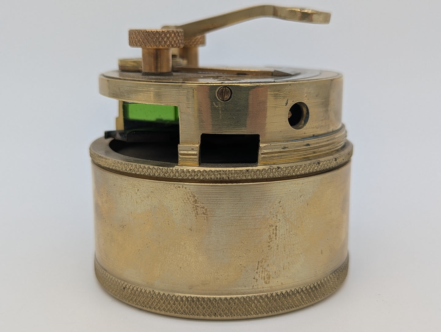 Taschensextant Sextant Marineinstrument Kompaktes Messgerät aus Messing