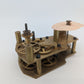 Uhrwerk Mechanisches Registrierwerk Messing mit Diagrammscheibe Vintage