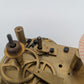 Uhrwerk Mechanisches Registrierwerk Messing mit Diagrammscheibe Vintage