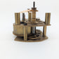 Uhrwerk Mechanisches Registrierwerk Messing mit Diagrammscheibe Vintage