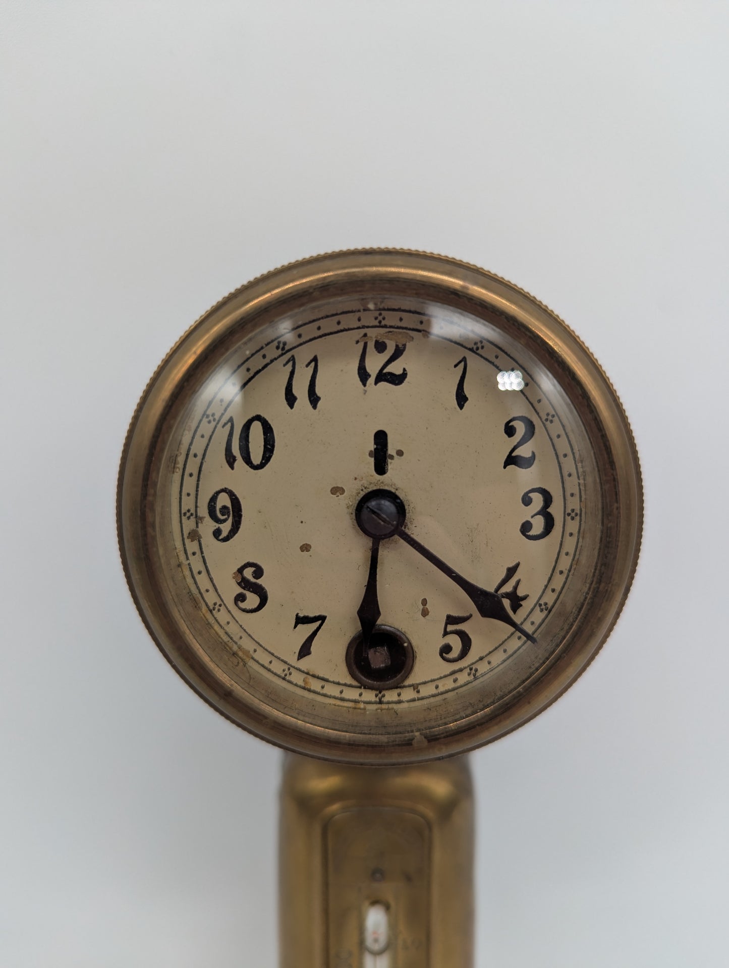 Uhr Wanduhr mit Thermometer Minneapolis Honeywell Vintage 30er jahre