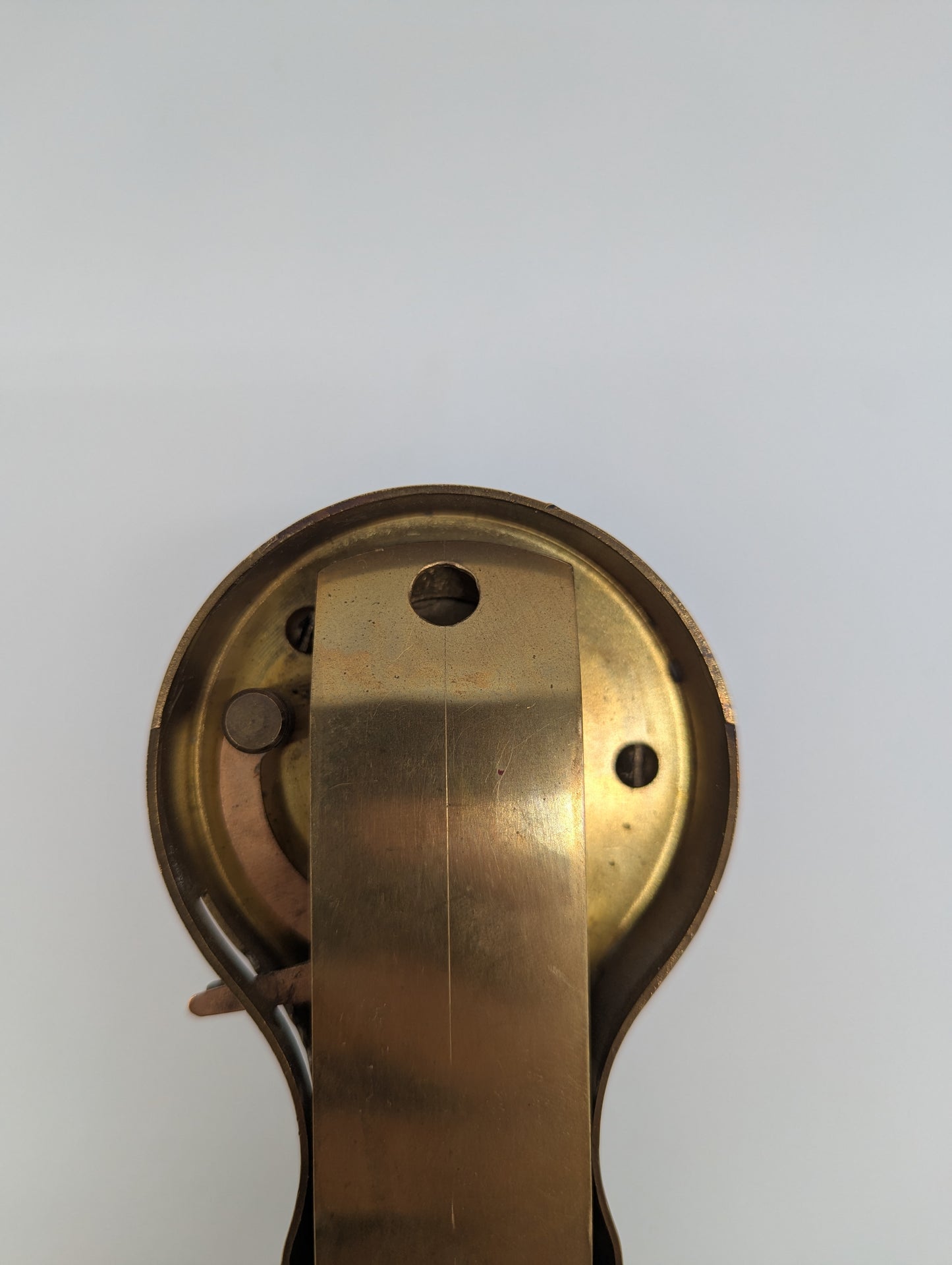 Uhr Wanduhr mit Thermometer Minneapolis Honeywell Vintage 30er jahre