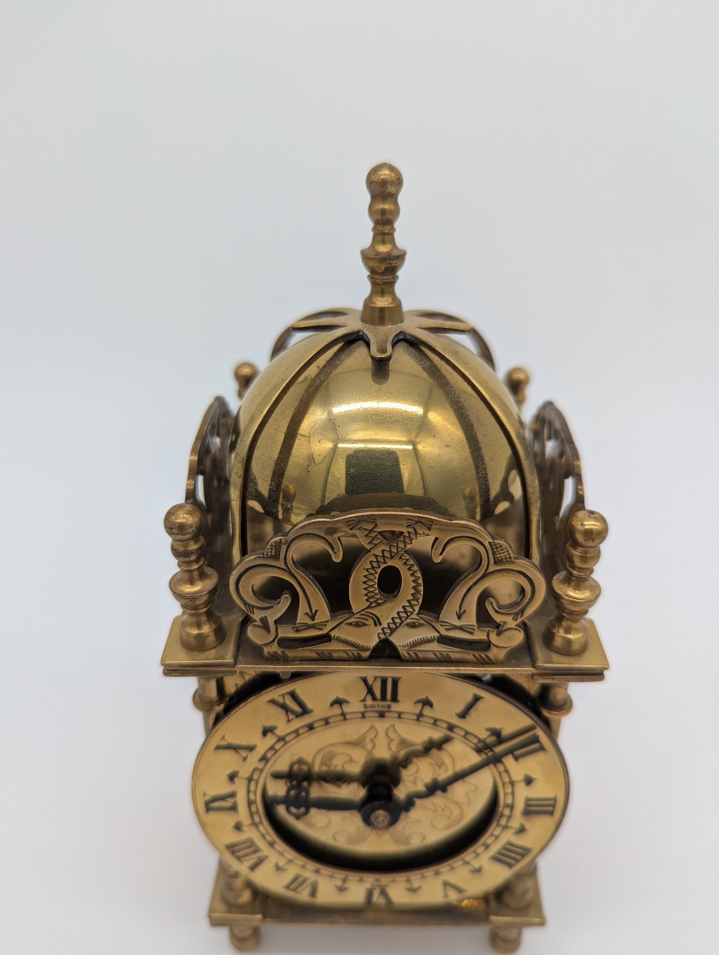 Uhr Britische Tischuhr Kaminuhr Smiths Messing Laternenuhr Römische Ziffern
