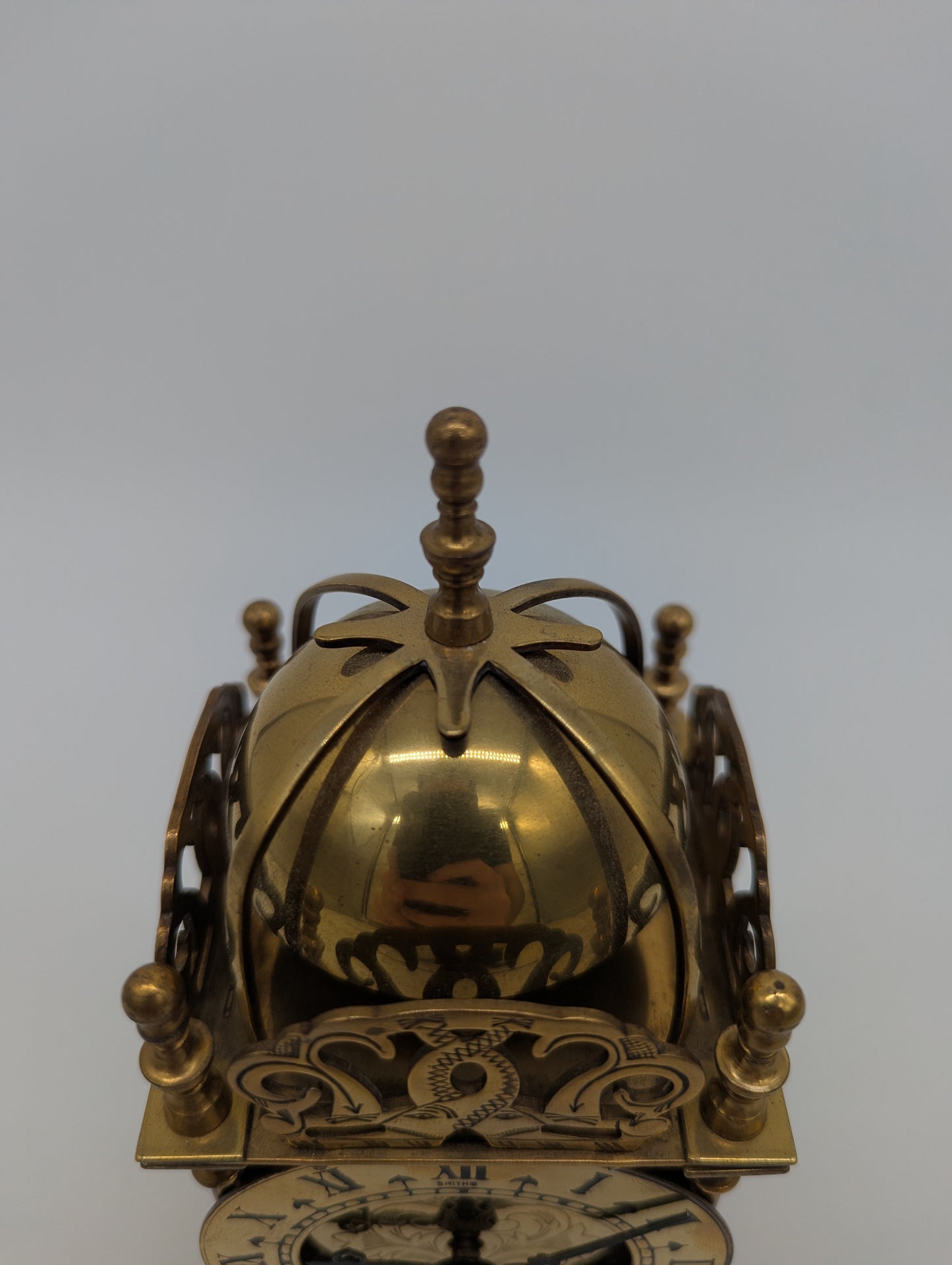 Uhr Britische Tischuhr Kaminuhr Smiths Messing Laternenuhr Römische Ziffern