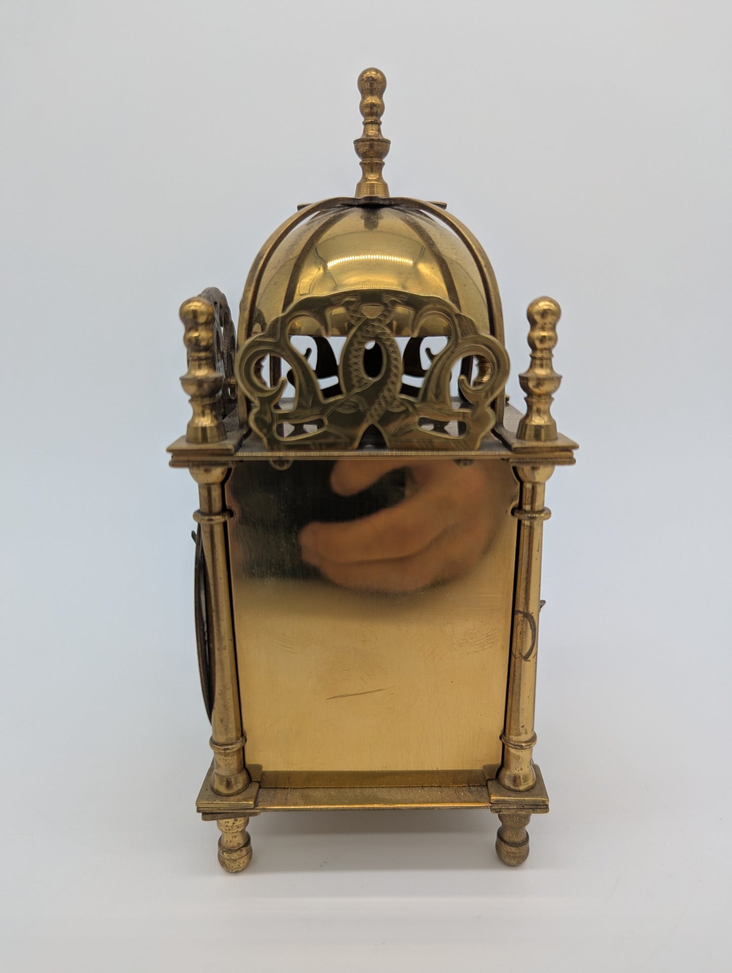 Uhr Britische Tischuhr Kaminuhr Smiths Messing Laternenuhr Römische Ziffern