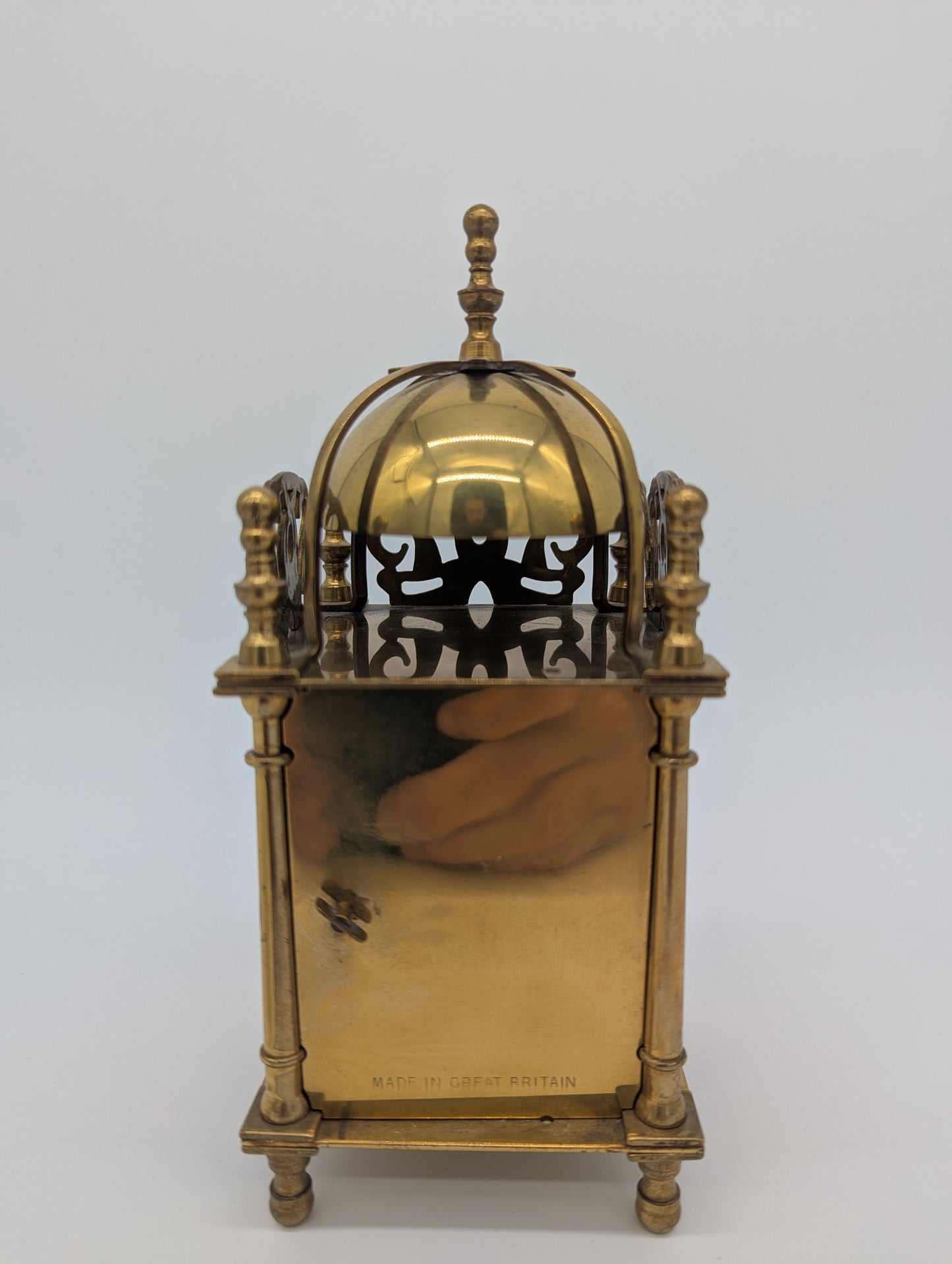 Uhr Britische Tischuhr Kaminuhr Smiths Messing Laternenuhr Römische Ziffern