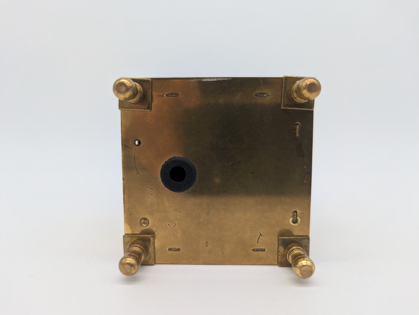 Uhr Britische Tischuhr Kaminuhr Smiths Messing Laternenuhr Römische Ziffern