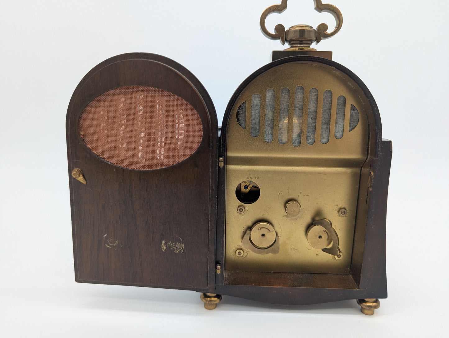 Tischuhr Uhr Junghans Meister mit Handaufzug Vintage 1960er Jahre