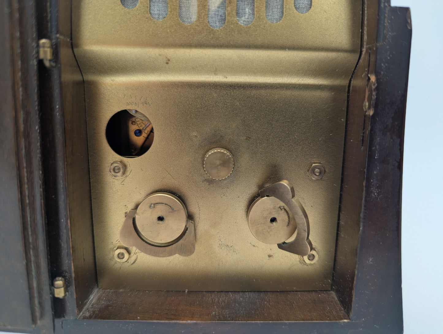 Tischuhr Uhr Junghans Meister mit Handaufzug Vintage 1960er Jahre