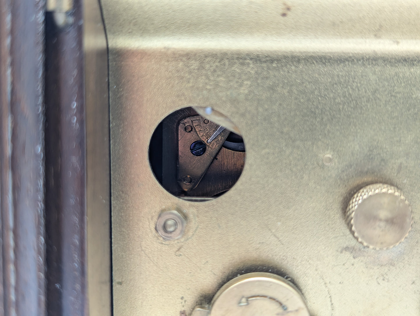 Tischuhr Uhr Junghans Meister mit Handaufzug Vintage 1960er Jahre