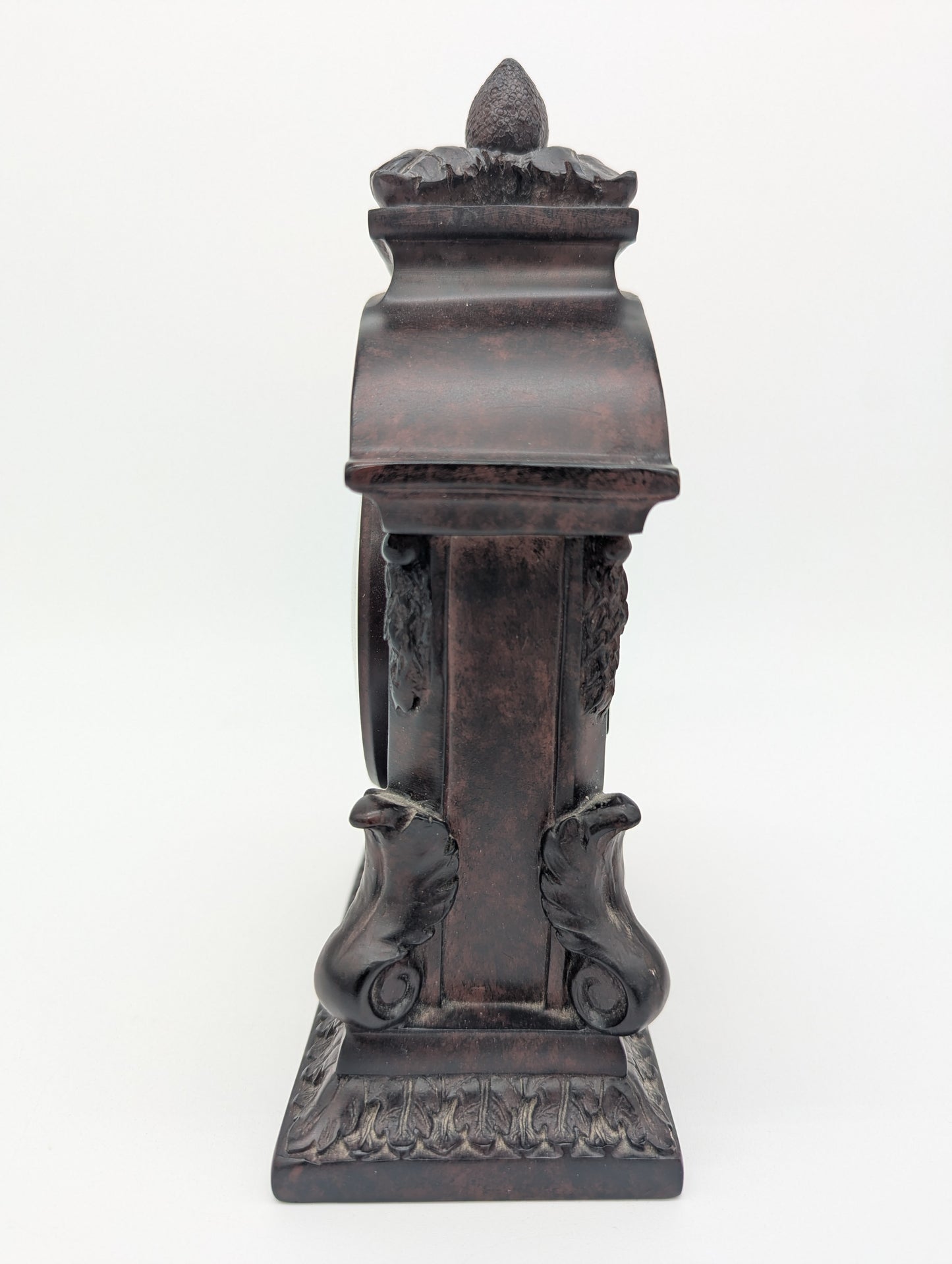 Uhr Tischuhr im Klassischen Stil mit Römischen Ziffern Quarzwerk Vintage