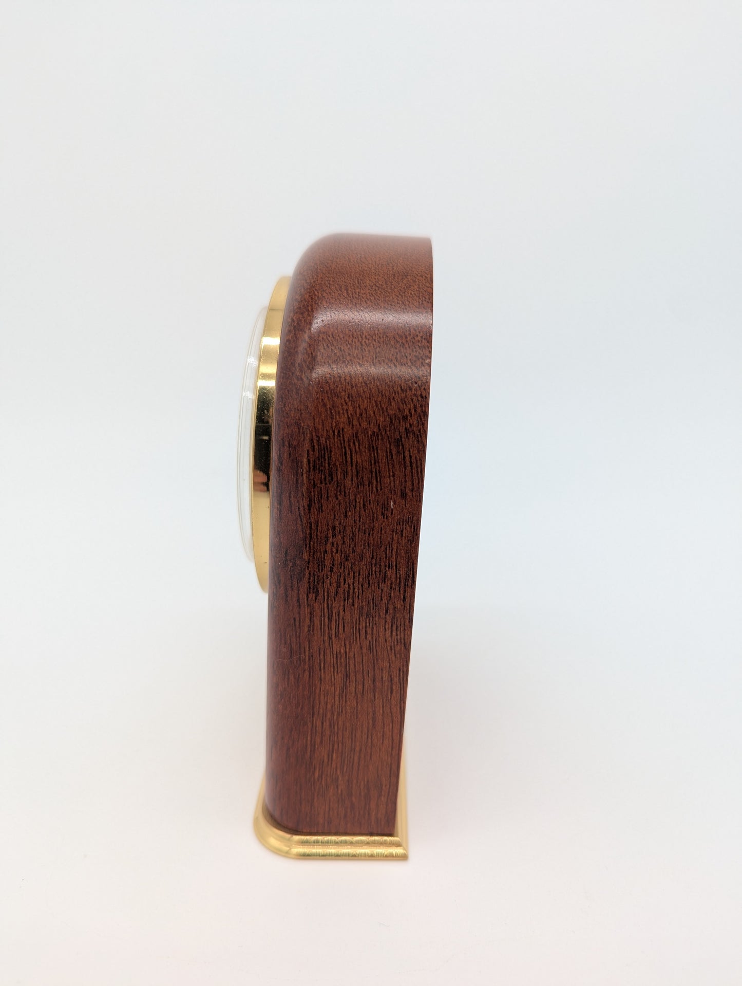 Uhr Tischuhr Tiffany & Co Print Vintage Holzuhr Quarzwerk Römische Ziffern