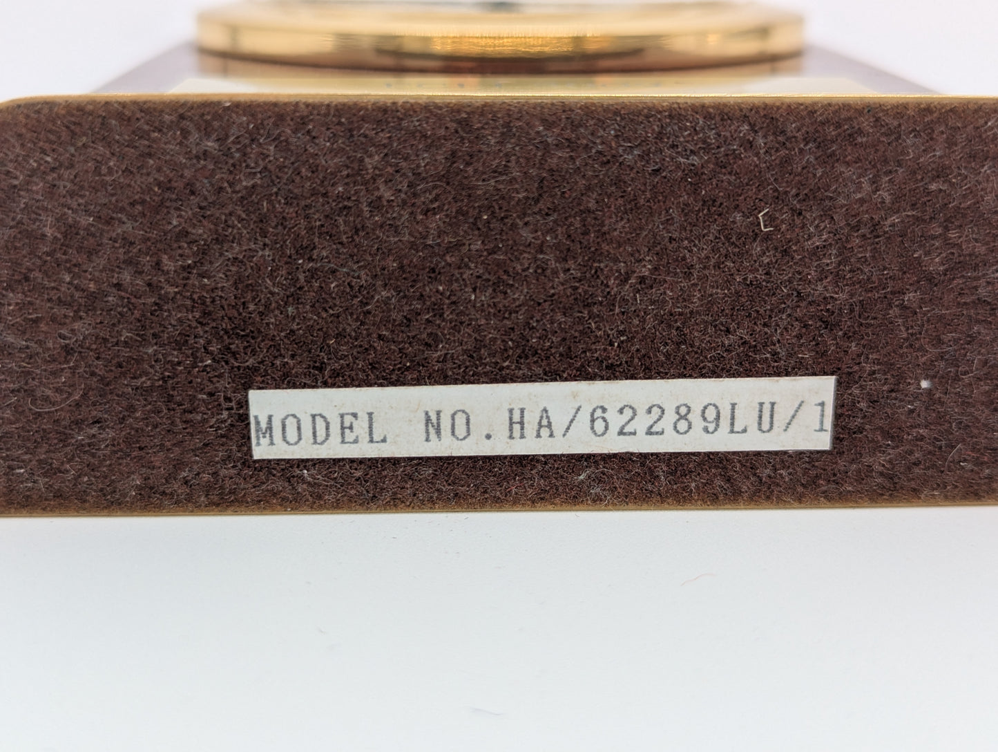 Uhr Tischuhr Tiffany & Co Print Vintage Holzuhr Quarzwerk Römische Ziffern