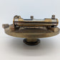 Alter Theodolit Messinstrument Komponent Präzisionsmessgerät Vintage Messing
