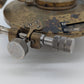 Alter Theodolit Messinstrument Komponent Präzisionsmessgerät Vintage Messing