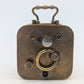 Antiker Französischer Wecker Reisewecker Miniaturuhr Vintage Metall