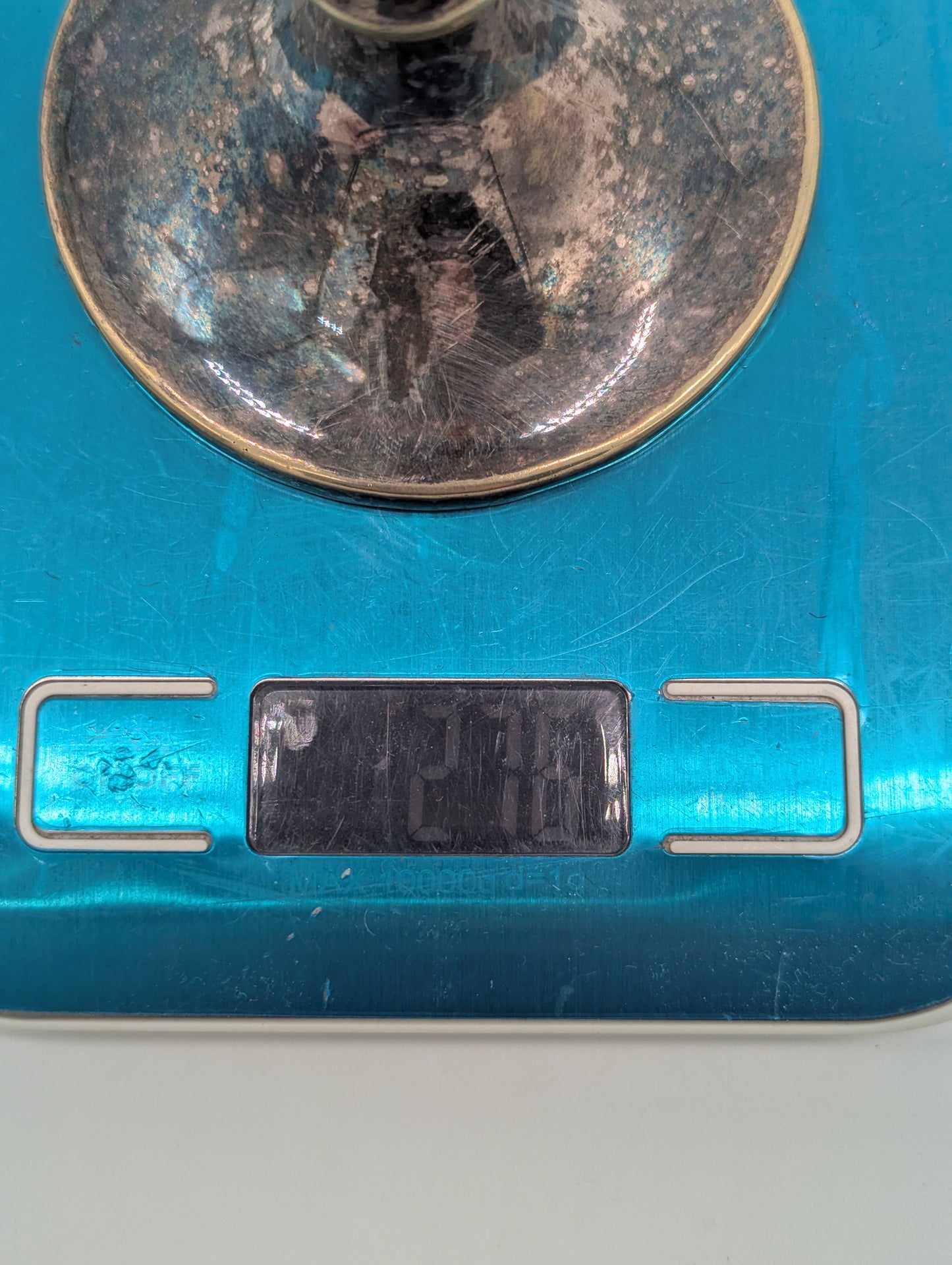 Paar Vasen Blumenvasen versilbert EPNS Stanqual mit Blütenrand Vintage