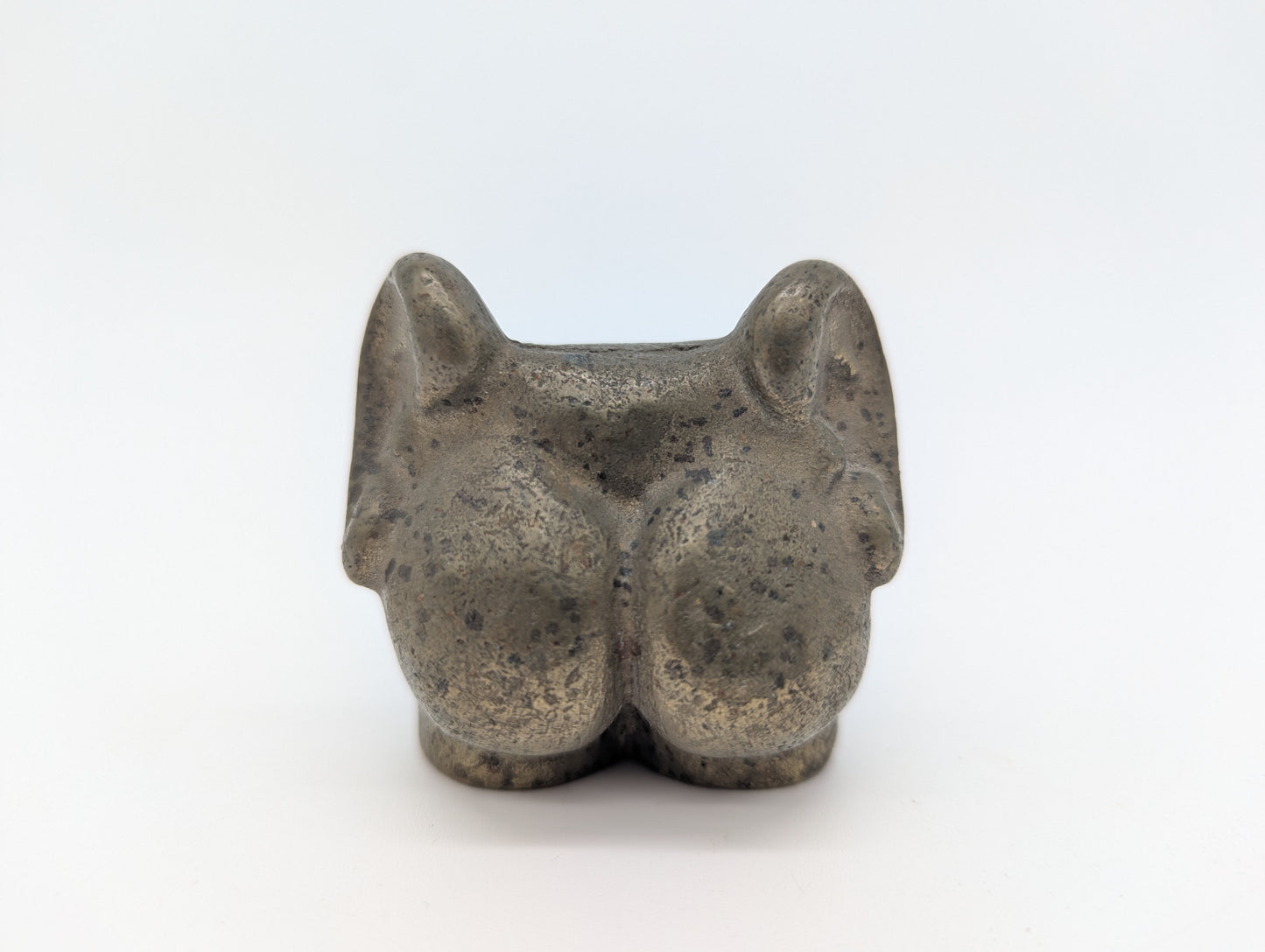 Deko Figuren Paar Arsch mit Ohren Skulpturen Vintage Dekoration