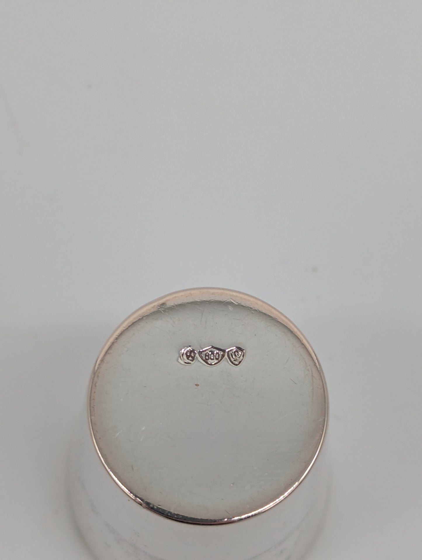 Set 6 Silber Becher Shotgläser 800-Silber Trinkbecher Vintage