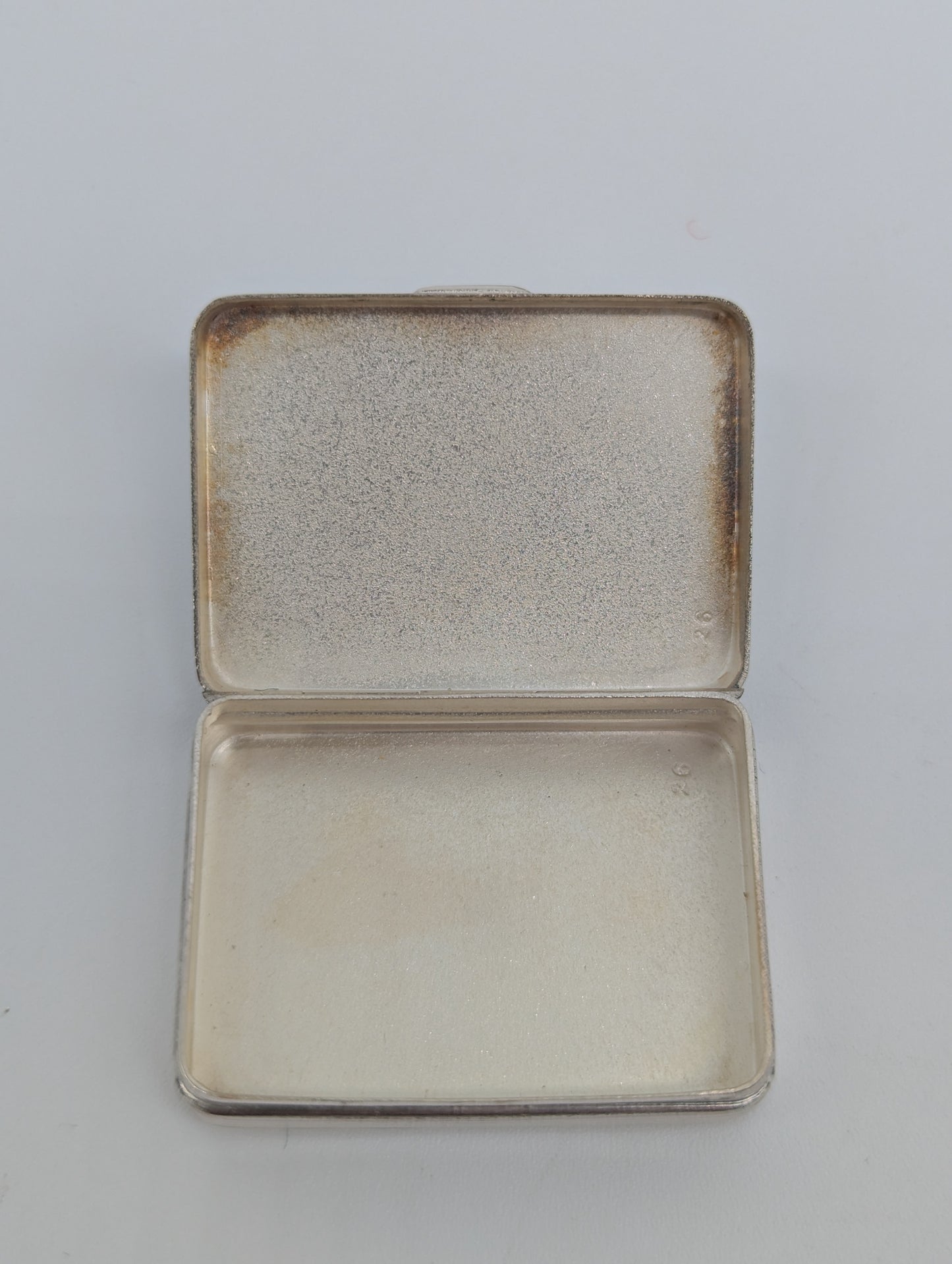 Set aus 3 Pillendosen versilbert Antiker Stil Vintage Dekoration Schmuckdose